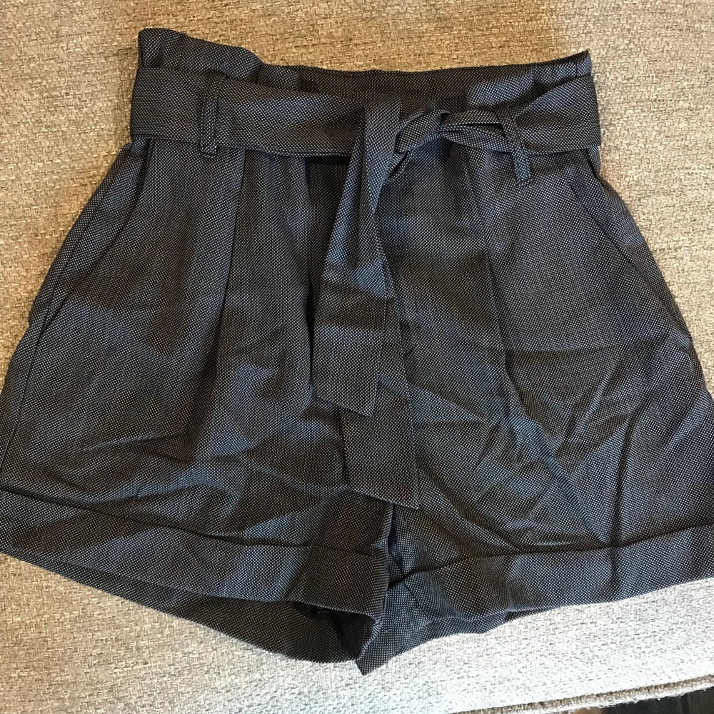 High waisted trousers